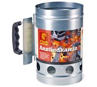 Accendi Carbonella e Ovuli in Lamiera Zincata Vannini