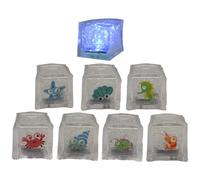 Accendi Cubetti Di Ghiaccio - Cubi Di Ghiaccio A Led Cubi Di Ghiaccio Luminosi | Cubi Da Bagno In Luce Attivata Dall'acqua Per Bambini | 1.06x1.06 Pollici Cubi Multicolori Per Familiari, Amici, Casa,