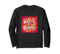Accendi il fuoco con questo orologio It Burns Maglia a Manica