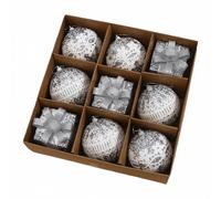 Accendi la tua decorazione con nove decorazioni natalizie vibranti ciascuno 8