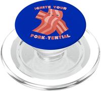 Accendi la tua motivazione divertente bacon porktential PopSockets PopGrip per MagSafe
