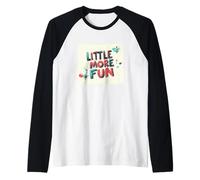 Accendi l'energia con questo discorso poco più divertente Maglia con Maniche Raglan
