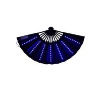 Accendi Ventola Pieghevole - Ventola Portatile A Mano A Led, Sostegno Da Ballo, Accessorio Stadio Multiuso Di Lunga Durata | Strumento Di Performance Illuminato Per Il Festival Del Wedding Night Club