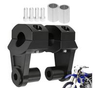 Accendiamento del manubrio 22 mm-28 mm, morsetto per il monte per motociclisti, adattatore di supporto per bici, supporto anti-vibrazione, controllo del comfort, per gli incrociatori in tournée ATVS
