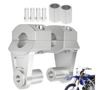 Accendiamento del manubrio 22 mm-28 mm, morsetto per il monte per motociclisti, adattatore di supporto per bici, supporto anti-vibrazione, controllo del comfort, per gli incrociatori in tournée ATVS