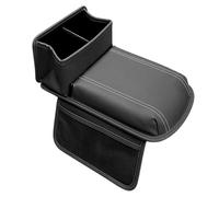 Accendiari cuscinetti per braccioli - per console per auto da 12,2x7,09 pollici per tasche di stoccaggio, guida comoda, coperchio del cuscinetto centrale con portabicchieri, booster di braccio