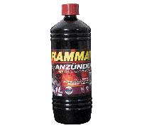 ACCENDIFUOCO LIQUIDO FLAMMAT 1 LITRO brucia senza odore o retrogusto sgradevole