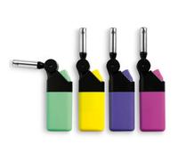 Accendigas Duck 2 Ricaricabili Colorati Fiamma regolabile Piezo 20 Accendi Gas