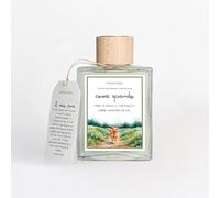 ACCENDILA Come Quando Cane - Diffusore a Bastoncini, Cotone e Petali di Rosa, 200 ml, Profumatore per Ambienti in Vetro, Made in Italy