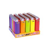 ACCENDINI BIC SLIM A PIETRINA COLORI ASSORTITI, CONFEZIONE DA 50 PEZZI
