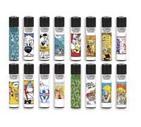 Accendini clipper large collezione completa Asterix & Obelix 16 pezzi