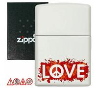 Accendino a benzina Zippo " Love Peace"