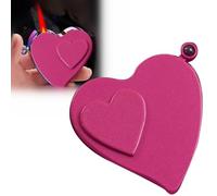 Accendino a forma di cuore, fantastico accendino elettronico, accendino antivento, accendino a cuore ricaricabile e ricaricabile, accendino a torcia 2 in 1, regalo creativo for uomini e donne ( Color