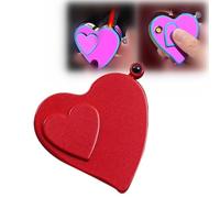 Accendino a forma di cuore, fantastico accendino elettronico, accendino doppio uso a forma di cuore, accendino a forma di cuore ricaricabile e ricaricabile, accendino a torcia, regalo for uomini e don