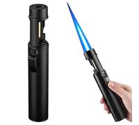 Accendino a gas ricaricabile, per candele, cucina, campeggio, barbecue, camino (senza gas)