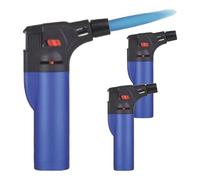Accendino, Accendigas Antivento, Caramellatore 4 colori (3, blu)