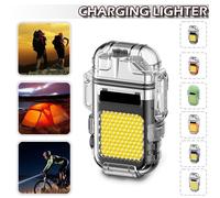 ACCENDINO AL PLASMA RICARICABILE USB C SENZA FIAMMA CON TORCIA INTEGRATA COB LED