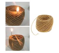 Accendino con stoppino per candela Hempwick da 200 piedi, 2 mm, con