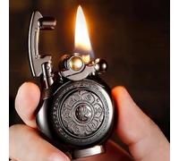 Accendino Durevoli e Riutilizzabili, Giubbotti Bello Spettacolo (Oro)