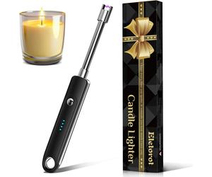 Accendino Elettrico, Accendigas Elettrico Cucina USB Ricaricabile Accendino Anti