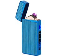 Accendino elettrico con ricarica USB - Blu