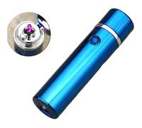 Accendino elettrico con ricarica USB LO-25726 - Blu