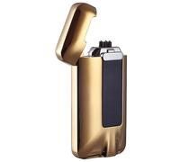 Accendino elettrico con ricarica USB LU-25722 - Oro