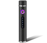 Accendino elettrico con ricarica USB RO-25704 - Nero
