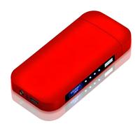 Accendino elettrico con ricarica USB TO-25707 - Rosso