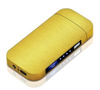 Accendino elettrico con ricarica USB TO-25709 - Oro KP25709