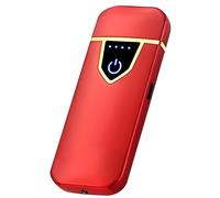 Accendino elettrico con ricarica USB UN-25718 - Rosso