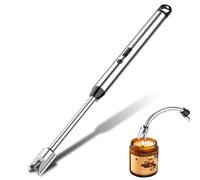 Accendino Elettrico GeeRic, Arco Elettrico Accendino Cucina Testa Rotante 360° USB Ricaricabile Blocco di Sicurezza Senza Fiamma Antivento Accendini ad Arco per Candele,BBQ,Caminetti,Campeggio