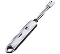 Accendino elettrico universale con ricarica USB - Argento