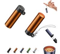 Accendino elettrico USB C, antivento impermeabile per telefono, spina nel telefono e soffiare per funzionare, non necessita di ricarica, mini portatile di tipo C per smartphone con caricabatterie per