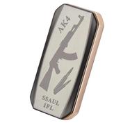 Accendino elettronico antivento, accendisigari senza fiamma, accendino elettrico ricaricabile USB, accendino al plasma for attività di campeggio, escursionismo (Color : Rose gold black)