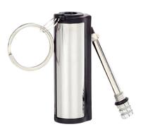 Accendino eterno con pietra focaia - Argento / Nero