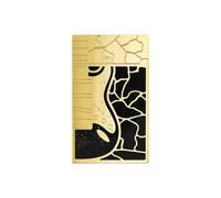 Accendino S.T. Dupont Ligne 2 'Fender' Unisex Oro/Nero