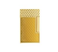 Accendino S.T. Dupont Ligne2 Dragon Da Collezione Unisex Metallo Giallo