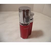 ACCENDINO SIGARO DOPPIA FIAMMA JET ACCENSIONE PIEZO + GAS TIPO 2 NUOVO