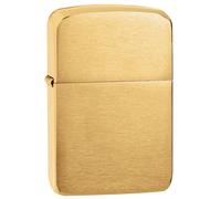 Accendino Zippo 1941 replica Brass Brushed accendino d'assalto benzina