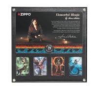 Accendino Zippo 2023 Special Limited Edition/Ann Stokes Elements Display Set ...