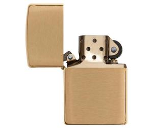 Accendino Zippo a benzina - Brass Brushed