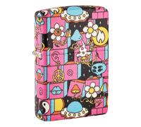 Accendino Zippo Abstract Design Unisex Metallo Multicolor