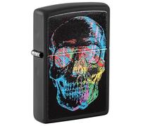 Accendino Zippo®, Accendino Antivento Ricaricabile Zippo, Realizzato in Metallo con Caratteristico "click" Zippo, Made in USA, Ottima Idea Regalo