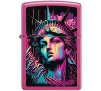 Accendino Zippo American Lady Antivento Metallo Multicolor