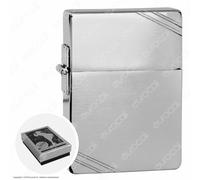 Accendino ZIPPO Antivento Ricaricabile Benzina 100+ MODELLI Classici e Originali