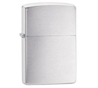 Accendino Zippo Antivento Unisex Metallo Brushed Chrome