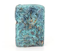 Accendino Zippo Asia 6A Full Cover Custom/Dragon & Phoenix Corrosion Processing