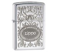 Accendino ZIPPO Benzina Nuovo - Anni Americano Classic (Un Classico Americana)