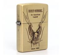 Accendino Zippo Classic JP Custom Base/Harley Davidson Eagle Emblem BR HDP-12...